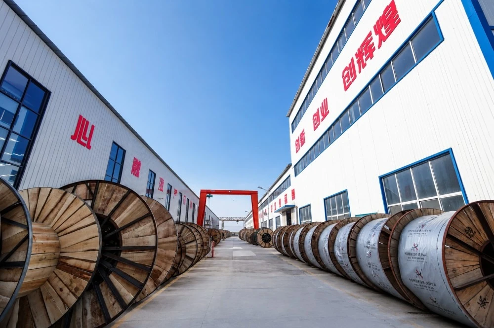 Zhongdong Cable Wooden Reels Storage Yard