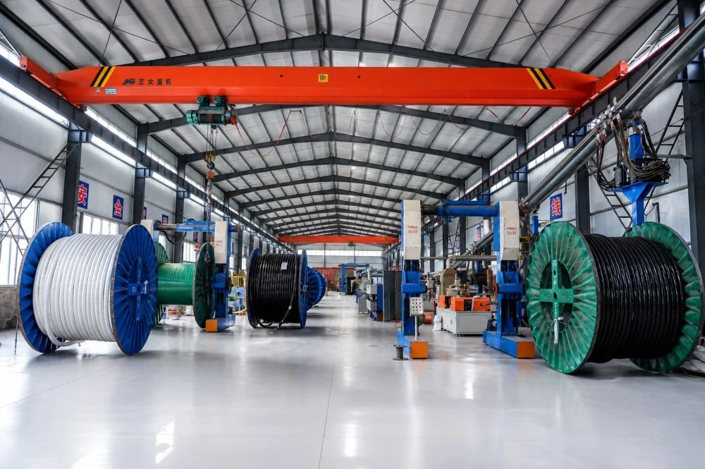 Zhongdong Cable Finished Products Reels Warehouse