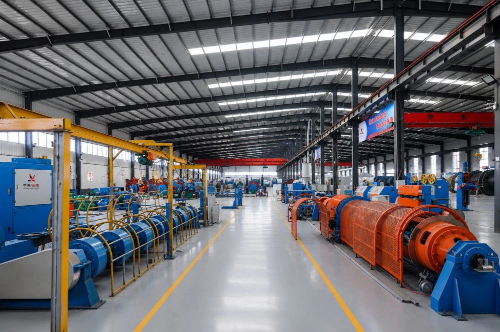 Zhongdong Cable Modern Production Workshop