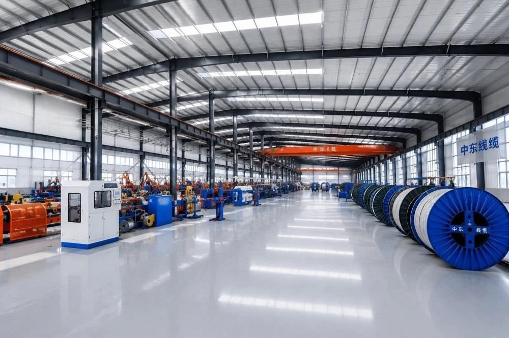 Zhongdong Cable Clean Manufacturing Plant