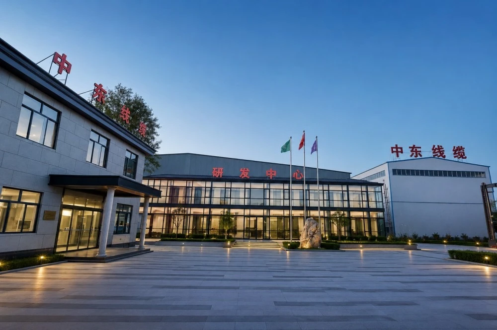 Zhongdong Cable Factory Facility at Dusk