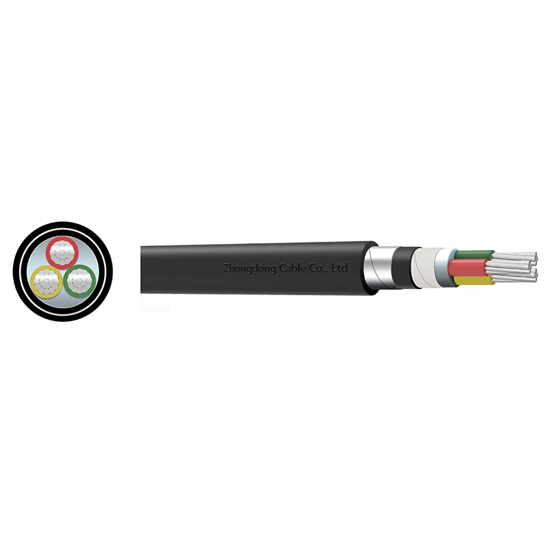 AL/XLPE/STA/PVC Multicore Power Cable 0.6/1kV