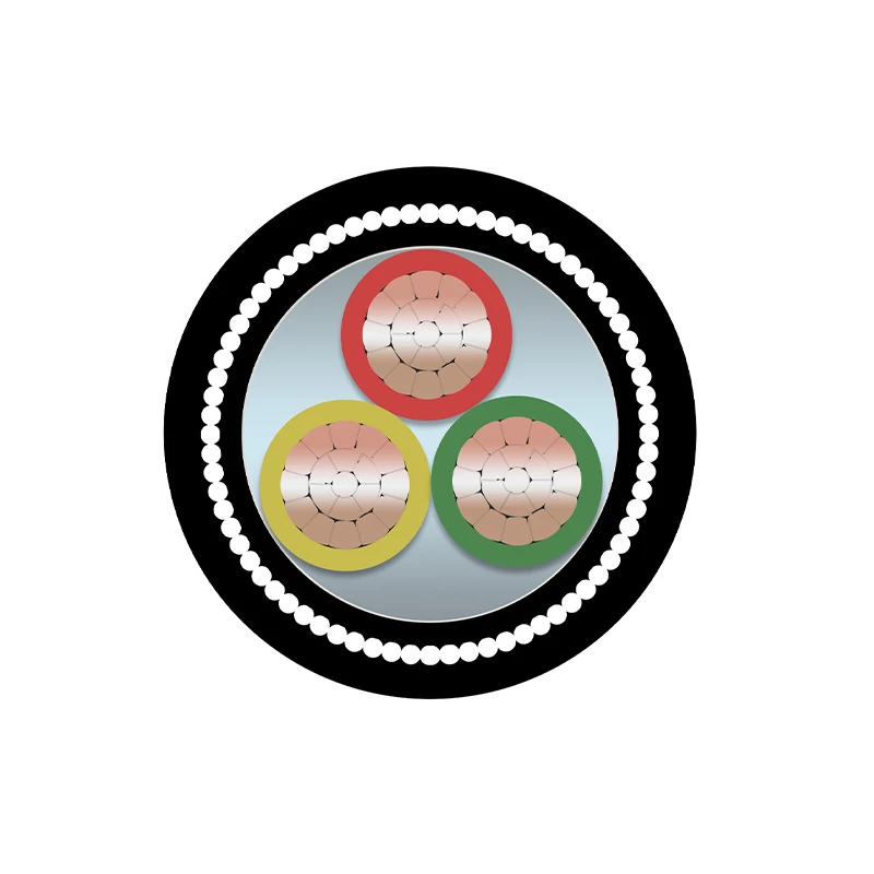 CU/XLPE/SWA/PVC Multicore Power Cable 0.6/1kV