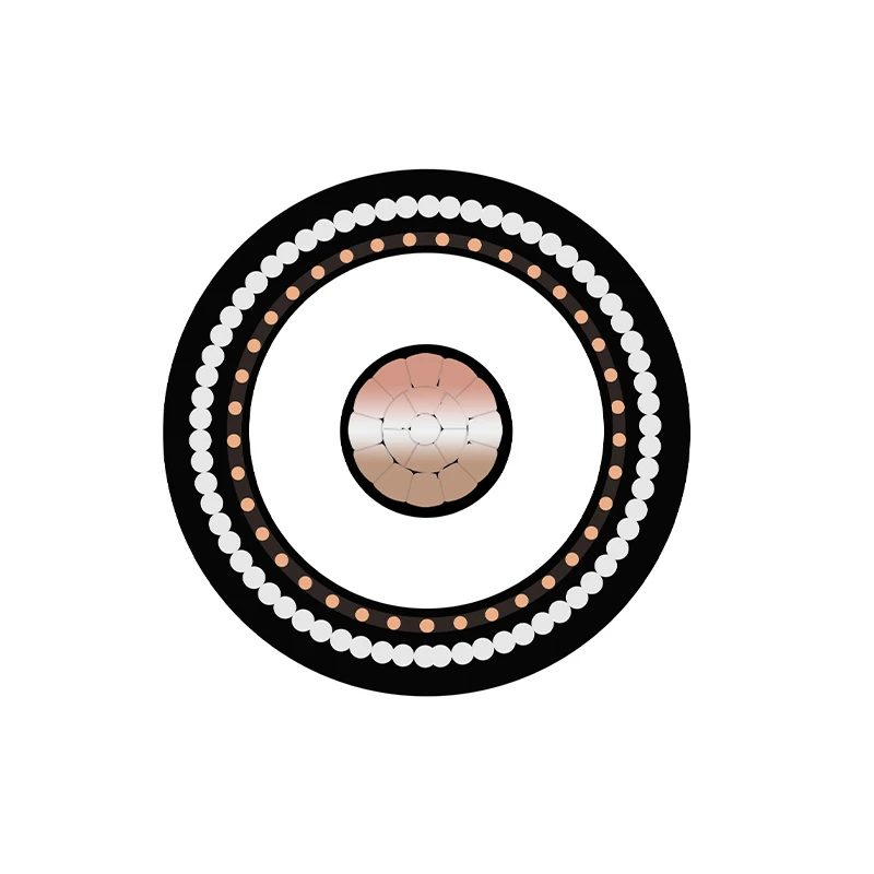CU/XLPE/CWS/AWA/PVC Single Core Power Cable 18/30kV