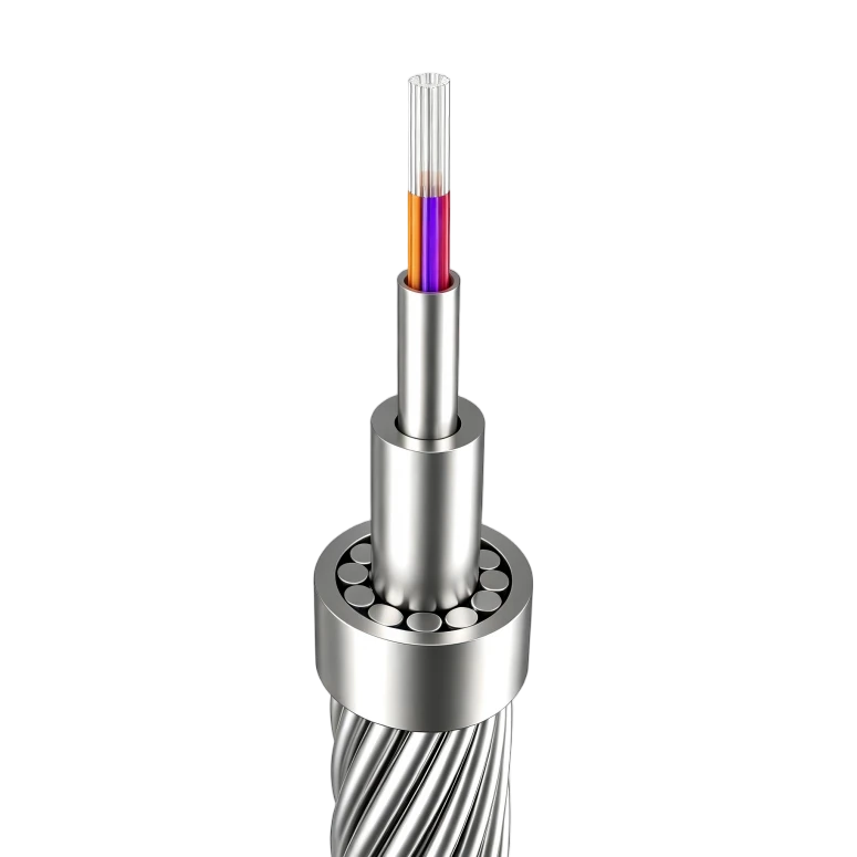 24 Core OPGW Cable (G.652.D) | Optical Ground Wire for Power Transmission Lines