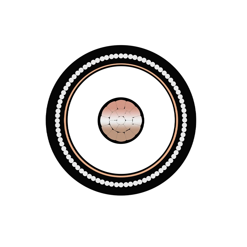 CU/XLPE/CTS/AWA/PVC Single Core Power Cable 8.7/15kV